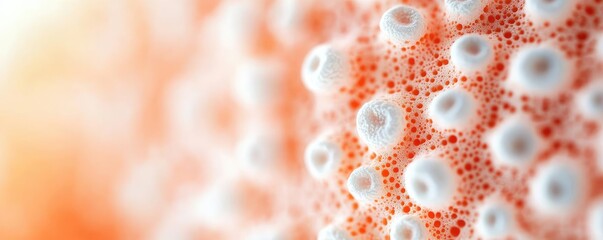 Macro view of itchy hives on skin surface, highlighting pruritus and allergic reaction, intense depiction of skin discomfort