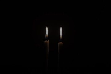 Light a candle to pray..