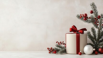 Exclusive Christmas Discount  email template, festive holiday graphics