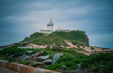 Nobbys Lighthouse is an active lighthouse established on Nobbys Head in Newcastle in 1854 to guide...