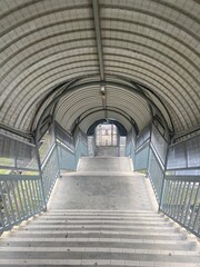 A staircase with steps.