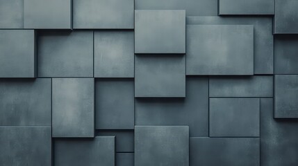 Obraz premium A textured wall design featuring geometric shapes and muted colors, ideal for backgrounds and modern decor.