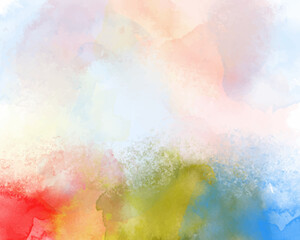 Abstract watercolor textured background. Design for your date, postcard, banner, logo.