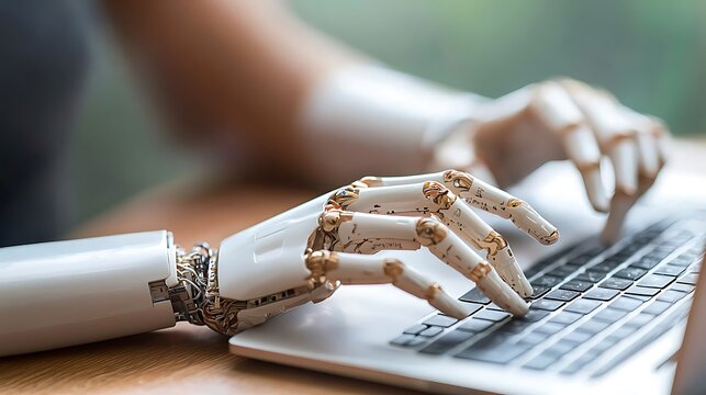 An artificial intelligence robot writer is a programmed machine that utilizes generative AI technology to autonomously produce written content across various genres and styles