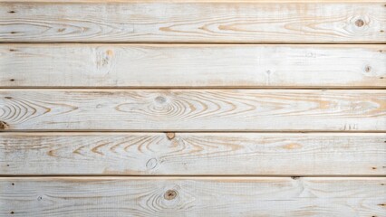 Naklejka premium Whitewashed Wood Planks, A Rustic and Natural Texture with Subtle Grain Patterns and Knots