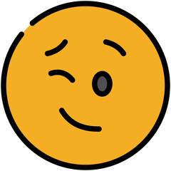 blink filled line icon