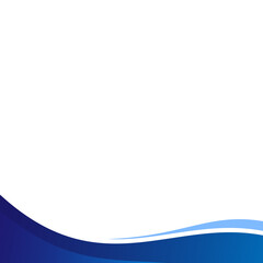 Elegant Gradient Wavy Footer