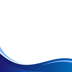 Elegant Gradient Wavy Footer