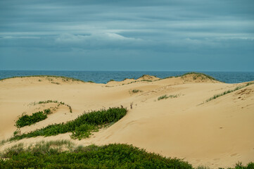Nobbys Lighthouse is an active lighthouse established on Nobbys Head in Newcastle in 1854 to guide vessels into the Hunter River