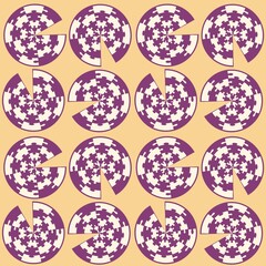 seamless pattern with circles