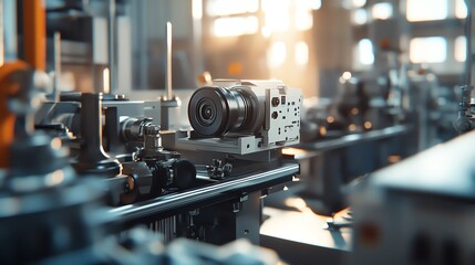 printing press in a factory