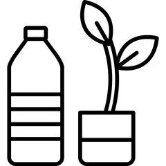 Recycle Bottle Icon