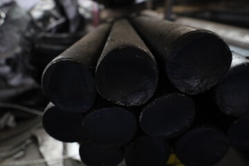 steel pipe product group square pipe Construction steel products such as black steel pipes, image...