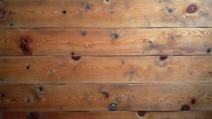 Naklejka premium Wooden surface with weathered finish scene, wood-rustic and texture-prominent