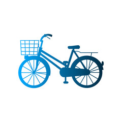 Bicycle illustration template