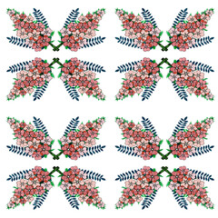 pattern with flowers