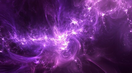 Fototapeta premium Vibrant abstract purple energy background with dynamic light streaks and glowing wave patterns, perfect for futuristic and digital design concepts
