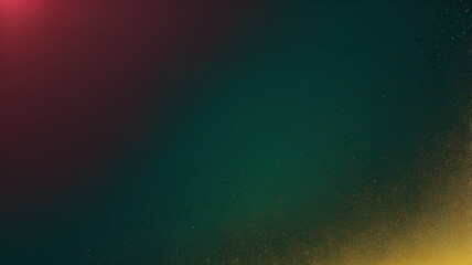 neon Deep Burgundy, Forest Green, Gold glowing gradient background, a soft grainy noise texture with shimmering highlights and Smooth Transitions for a dynamic effect