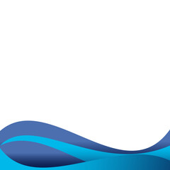 Elegant Gradient Fluid Footer