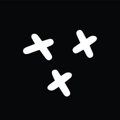 Fototapeta premium hand drawing abstrad=ct and arrow doodles element stock popular simple design