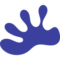 Coral Abstract Shape