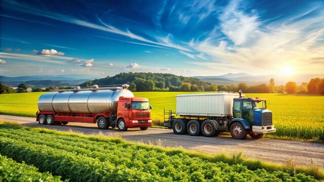 Delivery of GNR Diesel Fuel to a Farmer's Field: A Glimpse into Agricultural Operations and Fuel Supply Logistics for Sustainable Farming Practices