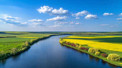 Obraz premium River Landscape