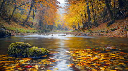 Obraz premium River Landscape