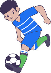 Obraz premium 축구선수