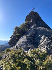 Fototapeta premium Wanderung Hintersteinersee 11-2024