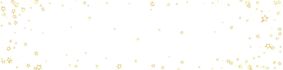 Christmas spirit. Scattered falling stars.