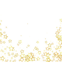 Twinkle stars scattered around randomly, flying,