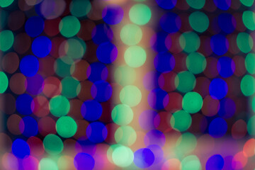 Sparkle bokeh blured christmas, new year background