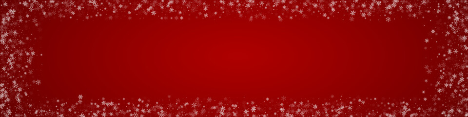 Beautiful snowfall christmas background. Subtle