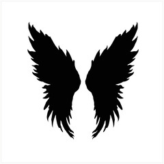 Eagle emblem isolated on white vector illustration. World symbol of freedom. Retro color logo of falcon. Eagle detailed logo.