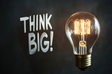Think Big Lightbulb.