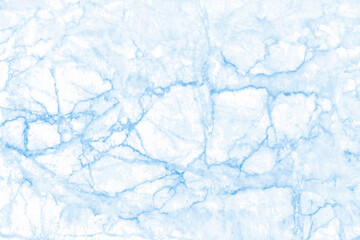 Blue pastel background marble wall texture for design art work, seamless pattern of tile stone with bright and luxury.