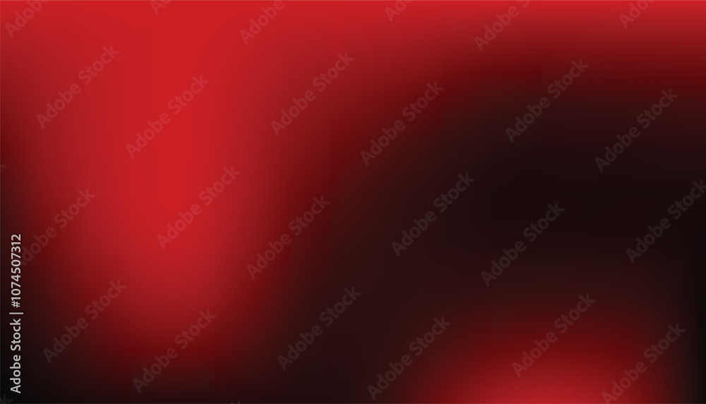 Wall mural abstract black and red background. gradient background with smooth style. banner for advertise produ
