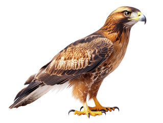 Fototapeta premium Majestic Bird of Prey in Natural Stance