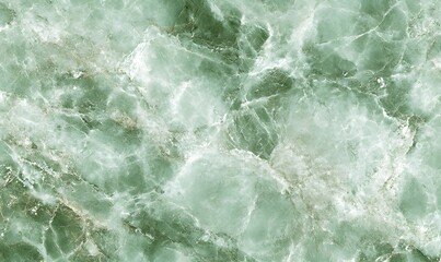 Fototapeta premium Green marble texture for decoration, Generative AI 