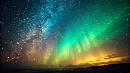 Fototapeta premium time lapse of clouds over the city