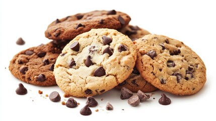 Delicious Chocolate Chip Cookies.