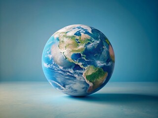 Minimalist Photography of Planet Earth in Unique Shapes, Capturing the Essence of Nature and Diversity through Creative Perspectives and Simplistic Design Elements