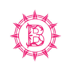 English Alphabet Beautiful Icon and Colorful Design