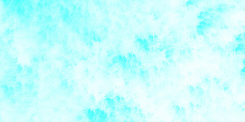 Blue powder explosion on white beautiful and cloudy sky blue watercolor background. Beautiful clear light blue splash color explosion. Abstract blue watercolor background handprint colorful