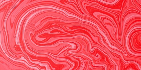 Red marbled background resembling swirling candy cane stripes, abstract, texture