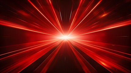 Fototapeta premium Radial red light through the tunnel glowing in the darkness for print designs templates, Advertising materials, Email Newsletters, Header webs, e commerce signs retail shopping, advertisement business