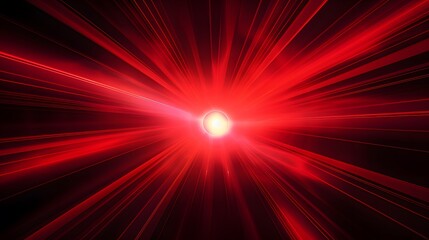 Obraz premium Radial red light through the tunnel glowing in the darkness for print designs templates, Advertising materials, Email Newsletters, Header webs, e commerce signs retail shopping, advertisement business
