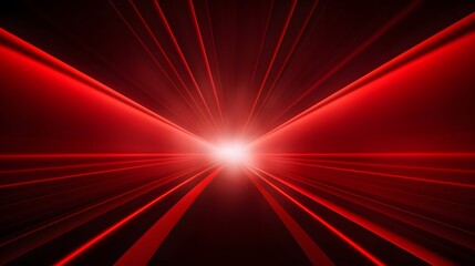 Fototapeta premium Radial red light through the tunnel glowing in the darkness for print designs templates, Advertising materials, Email Newsletters, Header webs, e commerce signs retail shopping, advertisement business
