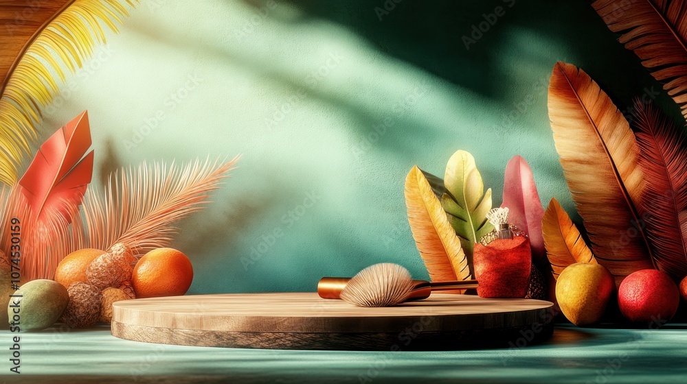 Poster create stunning fruit arrangements with natural elements for your space